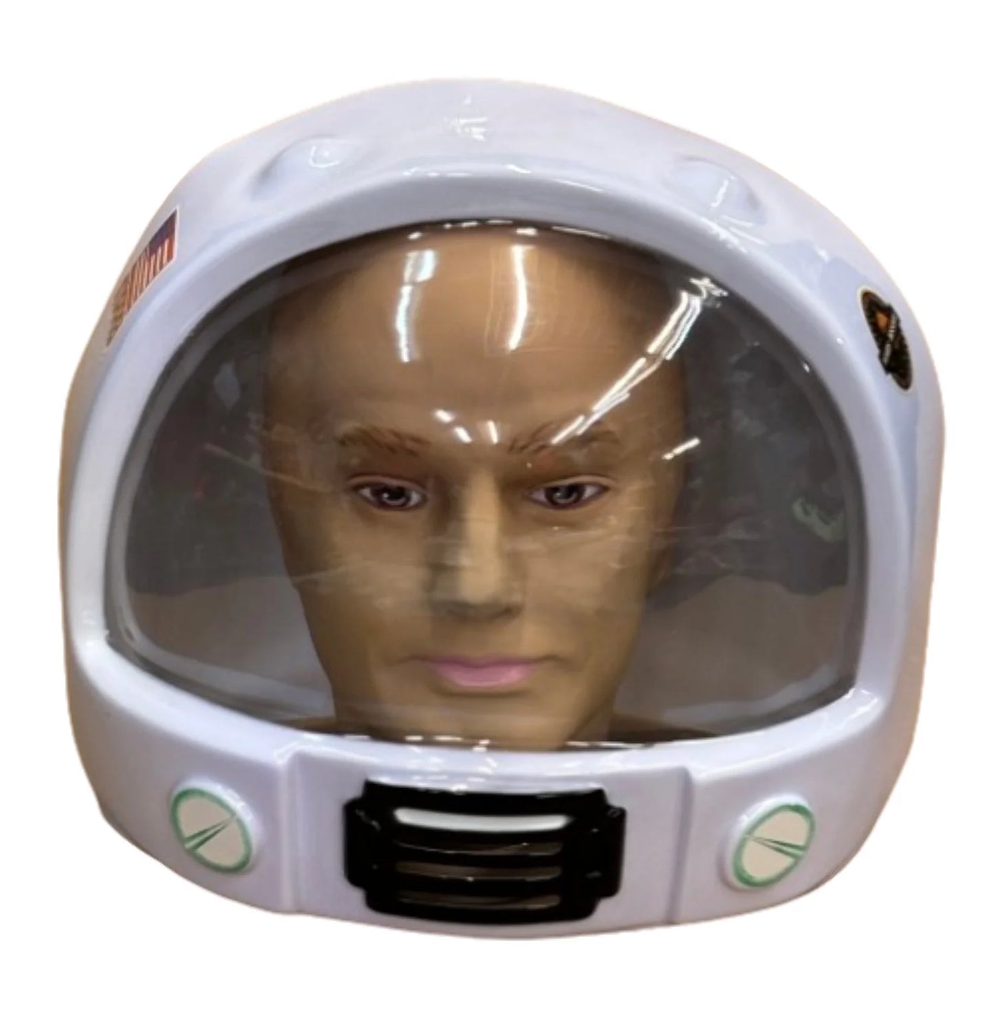 Plastic Astronaut Helmet Space USA NASA Mask Adult Costume Interstellar Gravity