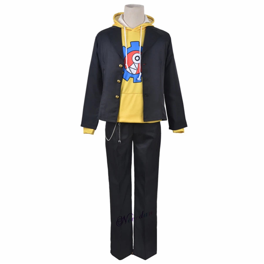 SK8 the Infinity Cosplay Reki Kyan Wig Hoodie Sweatshirt Jacket SK Eight Skateboard Uniform Suit Cosplay Costume