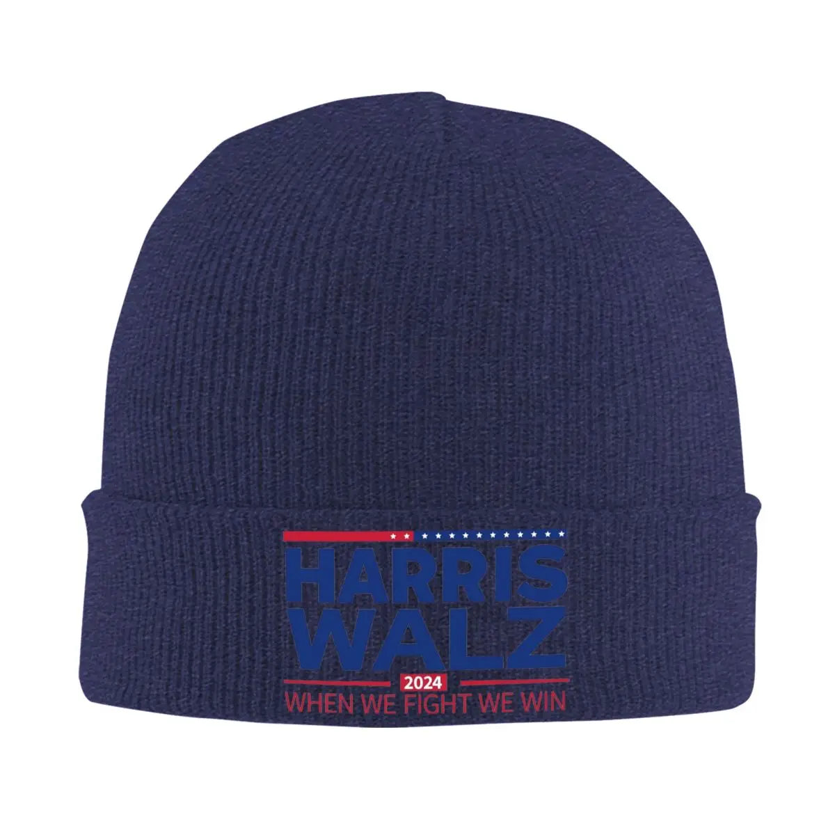 Harris Walz 2024 Election Knitted Hat Beanies Autumn Winter Hats Warm Fashion Cap Men Women