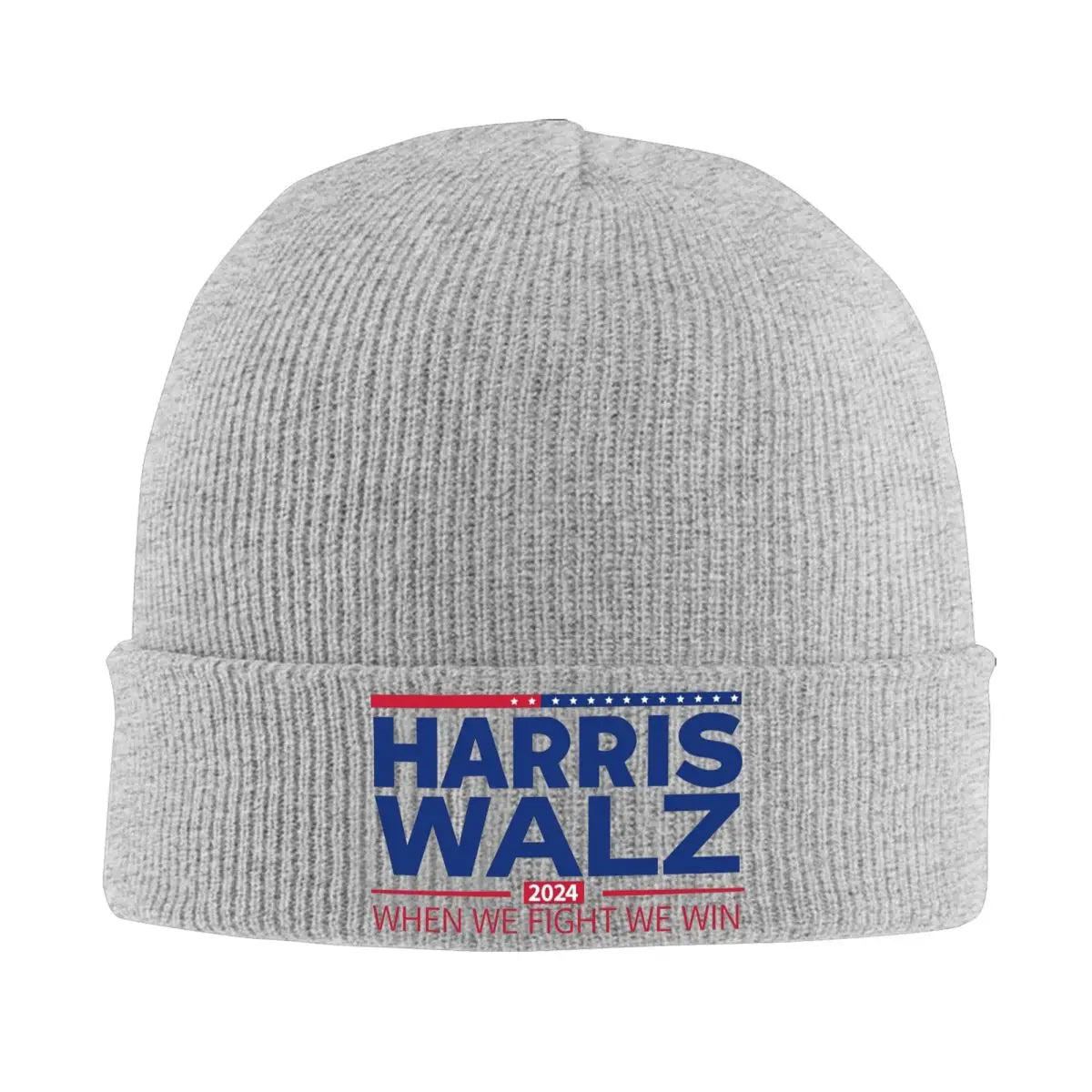 Harris Walz 2024 Election Knitted Hat Beanies Autumn Winter Hats Warm Fashion Cap Men Women